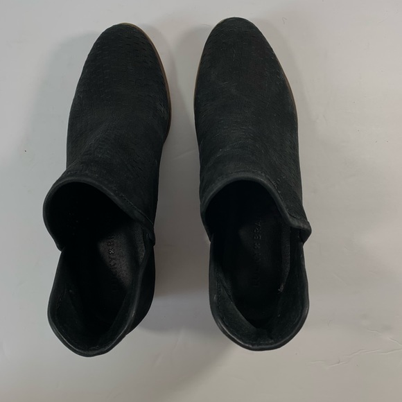 Lucky Brand Bashina Perforated Bootie Black - Picture 8 of 8